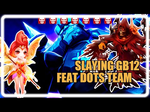 Summoners War | Giant B12 / GB12 DOT Team Guide Auto Mode - Ez 100% Fast Auto Farming Giant
