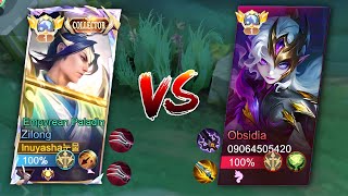 Download lagu GLOBAL ZILONG VS OBSIDIA🔥 | I FINALLY FACED THE NEW HERO AND IT WAS INSANE! 😱 mp3