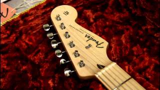Video thumbnail for Hot n' Fresh: Fender Custom Shop 1955 NOS Stratocaster in White Blonde Arrives! by makenmusictv