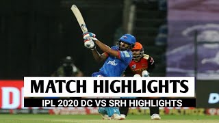 HIGHLIGHTS DC vs SRH QUALIFIER 2 IPL 2020 FULL MATCH HIGHLIGHTS