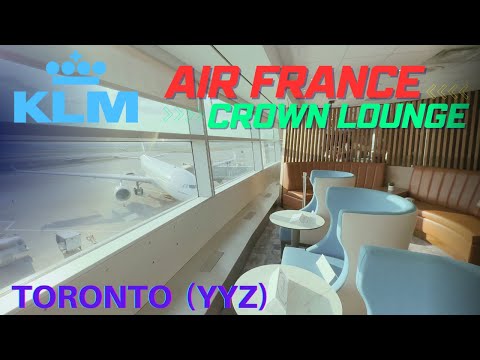 AIR FRANCE KLM CROWN LOUNGE TORONTO T3 REVISÃO DE PARTIDA INTERNACIONAL