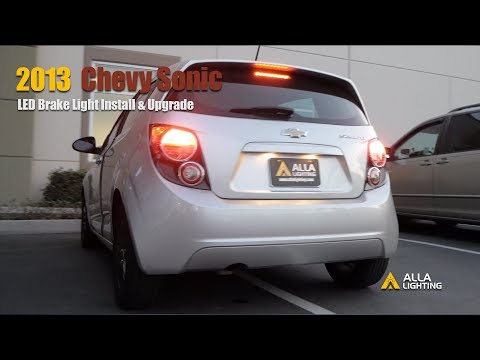 2012-19 Chevy Sonic Brake Tail Stop Lights LED Bulb Upgrade & Install