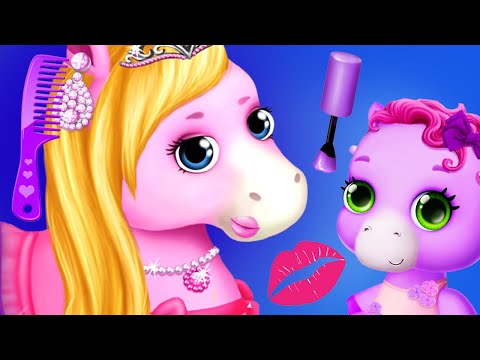 Fun Pony Care Games -  Hair Salon & Dress Up - Top 5 Best Pony & Horse Games For Kids & Girls