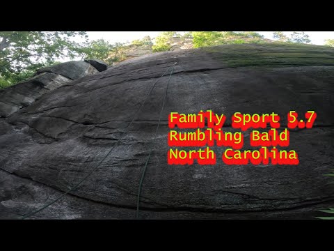 Family Sport 5.7 - Rumbling Bald, North Carolina