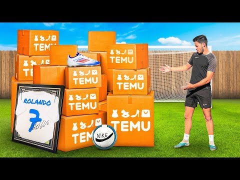 I Bought Cheap Football Products on Temu to see if they Work