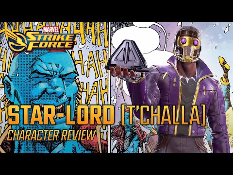 Star-Lord (T'Challa) | Character Review - MARVEL Strike Force