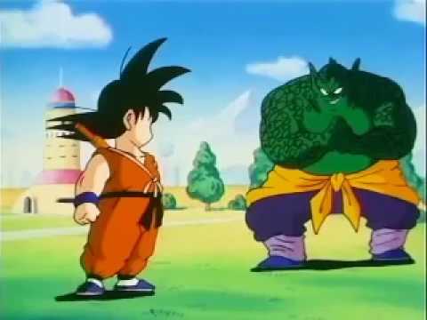 Kid Goku Destroys Drum