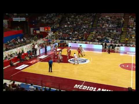 31.01.2010 Armani Jeans Milano - Cimberio Varese 74-70