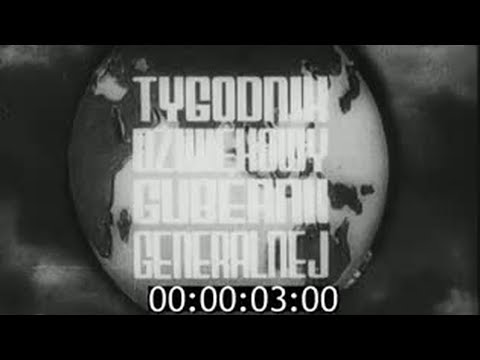 1941 - Tygodnik Dźwiękowy Guberni Generalnej 13 (Unikat)