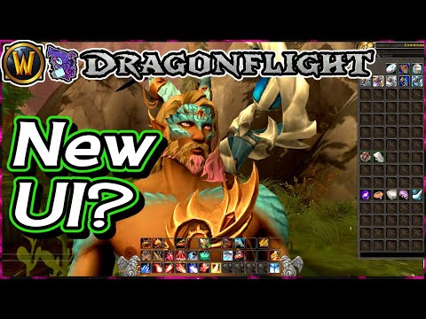 NEW Addon-Free User Interface - First Look 🐲 Dragonflight Alpha