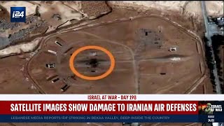 Satellite images show damage to Iranian air defenses following Israel's retaliatory attack