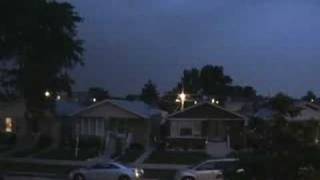 preview picture of video 'Chicago tornado warning 8-4-08'