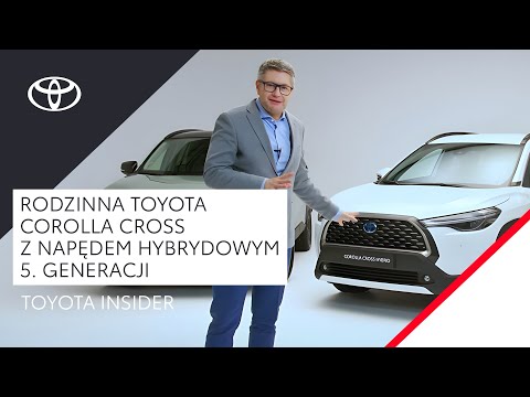 Rodzinna Toyota Corolla Cross z napędem hybrydowym 5. generacji | Toyota Insider