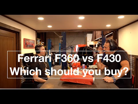 Ferrari F360 vs F430.  Which should you buy and why?