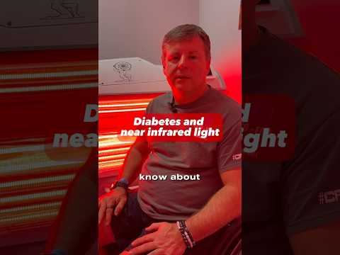 ‼️How near infrared light can help with diabetes?