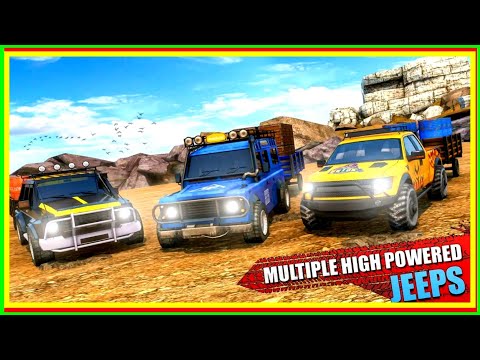 Offroad Jeep Hill Climbing Driving 🐸Mountain Jeep driving Simulator 2020 Android Gameplay