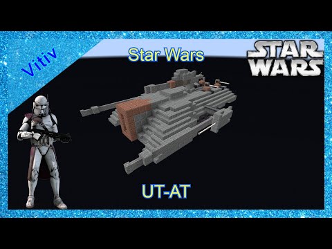 Vitiv - Star Wars Unstable Terrain Artillery Transport 'UT-AT' in Minecraft - Tutorial