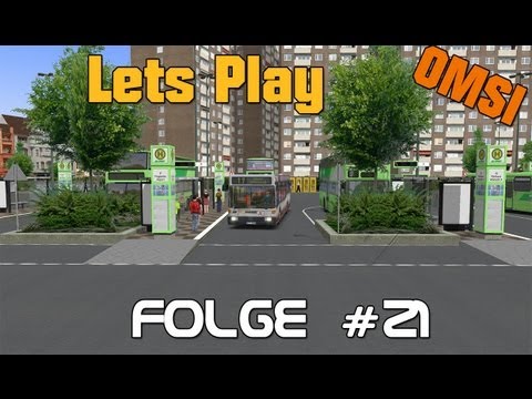Lets Play OMSI #21 -  Olaf fährt och bei Sauwetter!