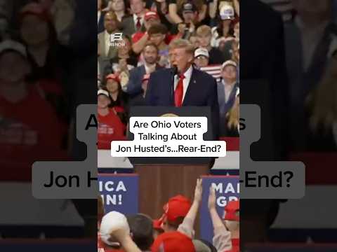 Are Ohio voters talking about Jon Husted's...rear-end?