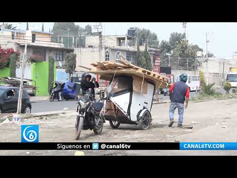 Video: Comerciantes de flores de Chicoloapan son desalojados por obras del tren ligero Texcoco-La Paz
