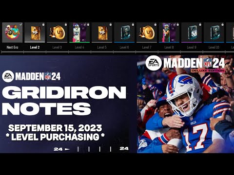 Gridiron Notes Madden 24