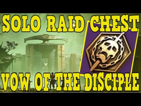 DESTINY 2 | FREE SOLO RAID CHEST - VOW OF THE DISCIPLE RAID - FAST & EASY SPOILS OF CONQUEST FARM!!!