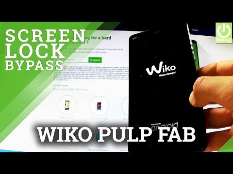 Hard Reset WIKO Pulp FAB - REMOVE PASSWORD / PATTERN