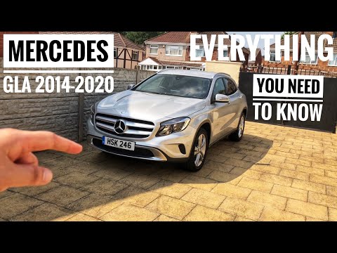 How to use the main features of the Mercedes-Benz GLA 2014-2020 and some tips