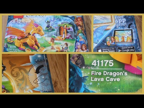 Lego 41175 Elves Fire Dragon's Lava Cave BNIB 39041175