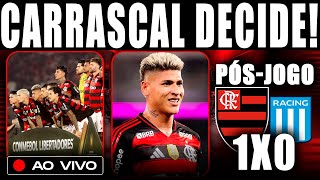 PÓS JOGO FLAMENGO X RACING AO VIVO! COLETIVA FILIPE LUIS! SEMI LIBERTADORES 2025!
