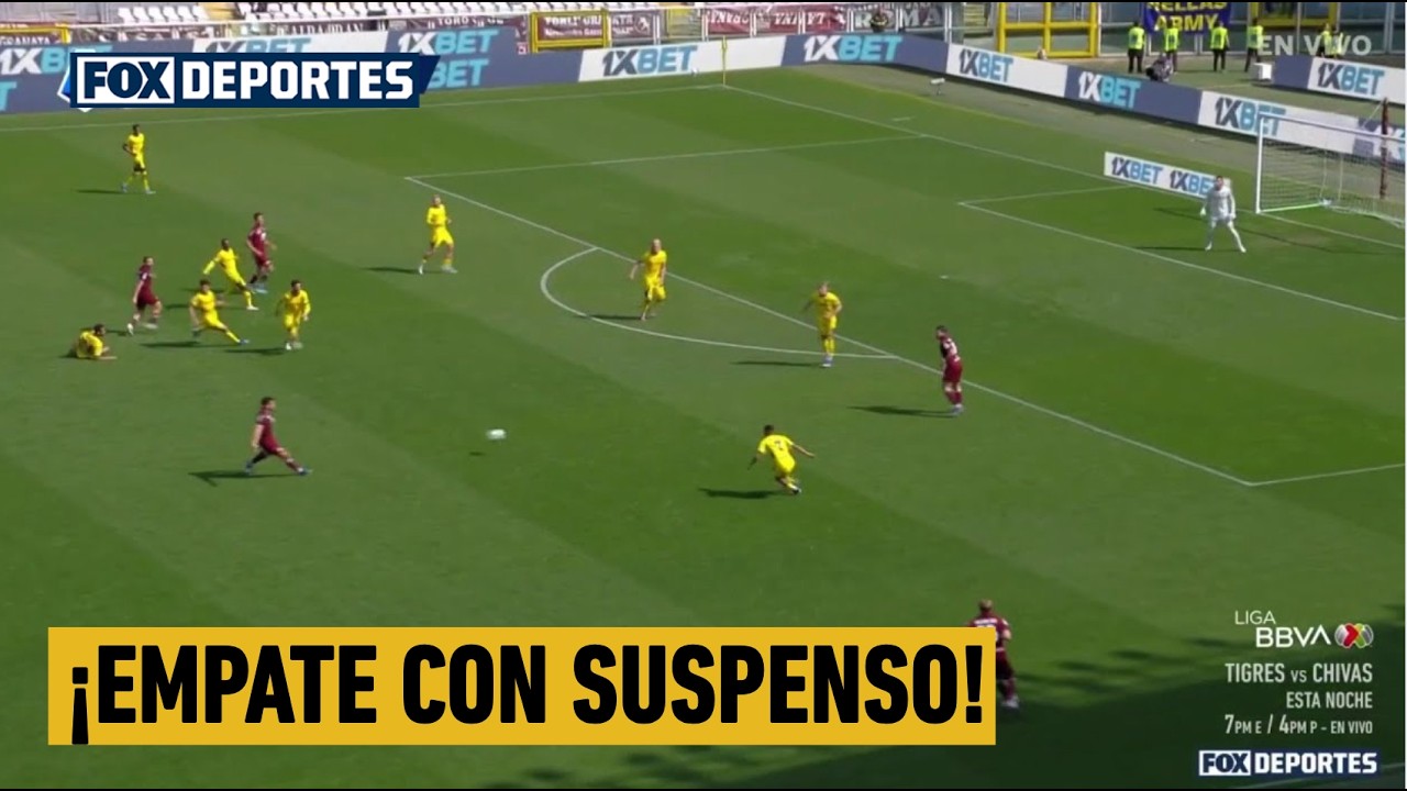 🚨 ¡EMPATE CON SUSPENSO! | Torino 1-1 Hellas Verona | Serie A | #SerieAenFOX