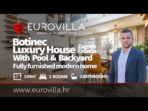 Eurovilla - Zagreb, Botinec luxury house 150 m2 with pool