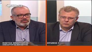 ΠΟΛΙΤΙΚΟΙ ΔΙΑΛΟΓΟΙ ΚΩΣΤΑΣ ΜΠΑΡΓΙΩΤΑΣ 17 02 2017