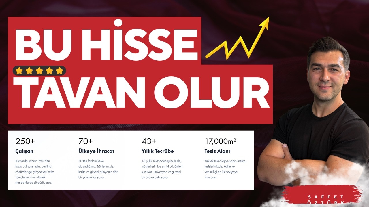 70 ÜLKEYE MAL GÖNDERDİ TAKASI TOPLANIYOR BU HİSSE TAVAN OLUR