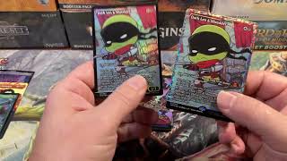 That’s Shiny! Teenage Mutant Ninja Turtles Collector Box Opening Magic The Gathering MTG TMT Unboxed