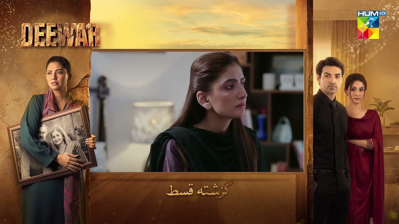 Deewar - Episode 54 Recap - [ Sunita Marshall & Ali Abbas ] HUM TV