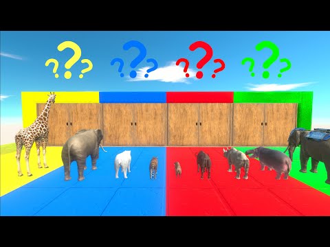 Choose The Right Door Tournament with All Units - Animal Revolt Battle Simulator