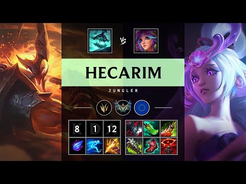 Hecarim Jungle vs Lillia - EUW Challenger Patch 25.12