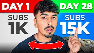 My YouTube journey | How I gained 15k subs in 28 days!