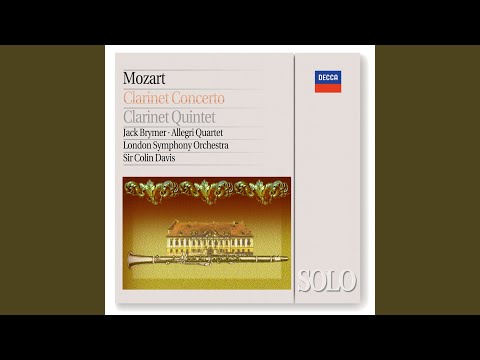 Mozart: Clarinet Quintet in A, K.581: 4. Allegretto con variazioni