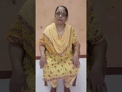 Happy Patient testimonial on total knee replacement!