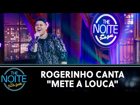Rogerinho canta "Mete a Louca" | The Noite (13/09/21)