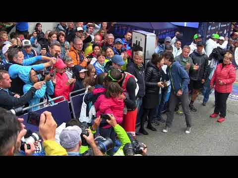 Francois D'haene, 2017 UTMB Champ, Finish