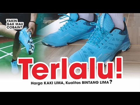 Sepatu Badminton Murah dan Berkualitas, 100% Recommended! Review Sepatu Hiqua Challenger Lite