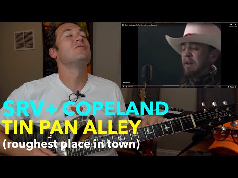 Guitar Teacher REACTS: Stevie Ray Vaughan - Tin Pan Alley (with Johnny Copeland) | LIVE 4K