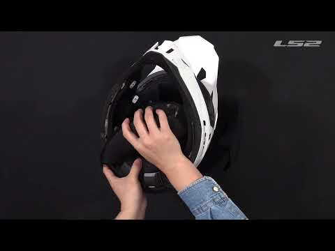 Миниатюра изображения товара Мотошлем LS2 MX708 Fast II Duck (S, оранжевый/красный)