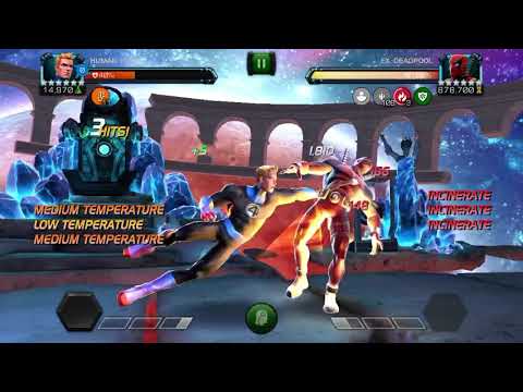 Abyss Deadpool solo with Human Torch