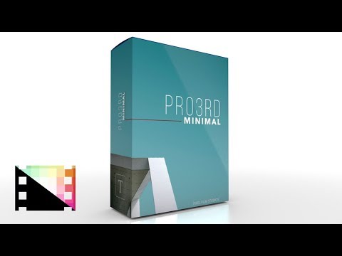 Pro3rd Minimal - Animated lower thirds for FCPX - Pixel Film Studios.