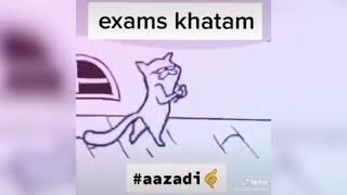 exam over status🤪  exam khatam whatsApp status 