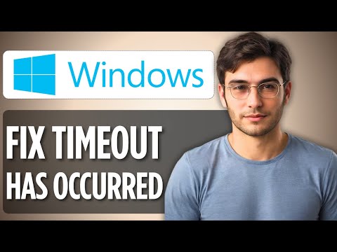 How To Fix AMD “Timeout Has Occurred” Error in Windows 10/11 | Full Guide 2025